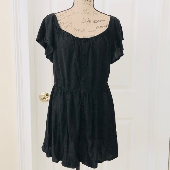 torrid Tops - Torrid black flutter sleeve blouse